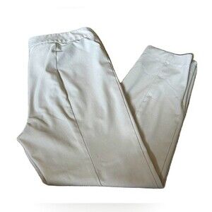 Talbots Dress zip-ankle pants Size 10P Petites Beige Tan Cream Khakis